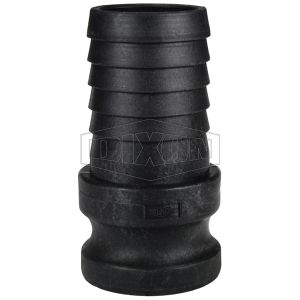 DIXON PPE400 Adapter, Polypropylene, Cam and Groove, Type E Adapter x Hose Shank | BX7MZG