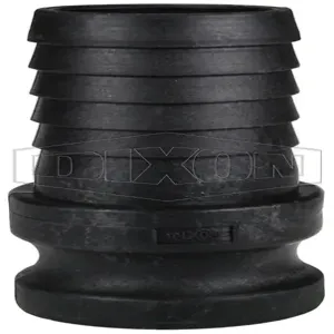 DIXON PPE400 Adapter, Polypropylene, Cam and Groove, Type E Adapter x Hose Shank | BX7MZG