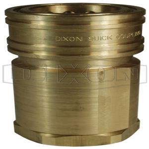 DIXON PS-12HF12-B Coupler, 1-1/2 Inch Size, Brass | AP2NAX