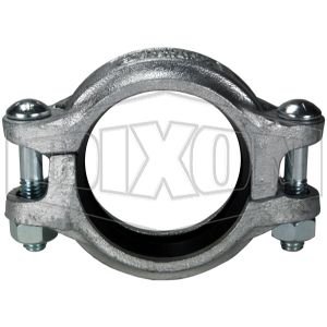 DIXON R73 Grooved Rigid Coupling, Style 5, 9620 Max. End Load Lbs., 175 PSI | BX6JAA