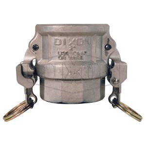DIXON RDWSP100EZ Cam and Groove Coupler, Socket Weld to Schedule 40 Pipe | AN8AWK