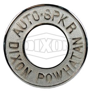 DIXON REP400AS-C Round Identification Plate | BX7PHT