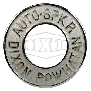 DIXON REP250AS-C Round Identification Plate | BX7PHK