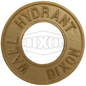 DIXON REP250HY Round Identification Plate | BX7PHL