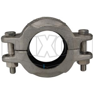 DIXON RL04V Lite Coupling, Stainless Steel, 4771 Max End Load Lbs., 2 Bolts Number Of Bolts | BX7PUU