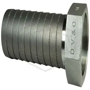 DIXON RSHR20 Hose Coupling, Super Long Shank, Female NPSM | BX7QHL