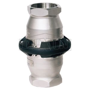 DIXON SBC400SS Industrial Safety Breakaway Coupling, 316, 4 Inch Size, FNPT x FNPT | BX7RVB