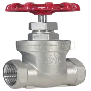 DIXON SSGV50 Stainless Steel Gate Valve, 200 PSI Wog, Cold Non-Shock, 1/2 Inch Size | BX6KFK