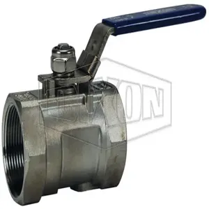 DIXON SSLBV200SP Stainless Steel Ball Valve Reduced Port, Locking Handle, 1000 PSI Wog | AL8CYK