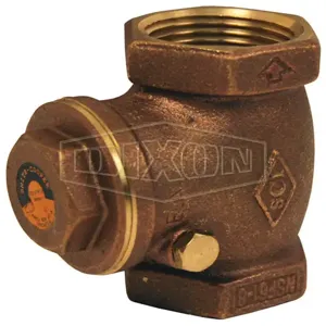 DIXON SWCV200 Horizontal Swing Check Valve, 200 PSI Wog, 2 Inch Size, -20 To 150 Deg. F | AL4FNA