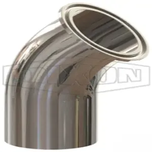 DIXON T2KM-600PL Elbow, 45 Degree, 6 Inch Dia., 316L Stainless Steel | BX7UPJ