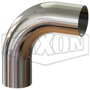 DIXON T2S88-300PL Elbow, 3 Inch Dia., 316L Stainless Steel | BX7UTE