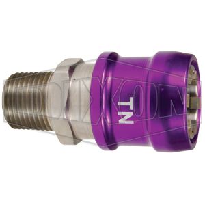 DIXON TN Transmission Nozzle, Violet, 1/2 Inch MNPT | BX7WGB