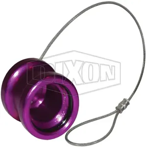 DIXON TR-CAP Transmission Receiver Cap, Violet | BX7WNR