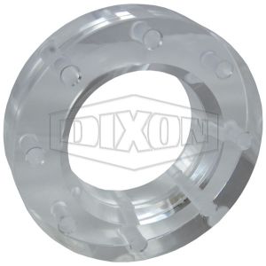 DIXON TT4ASG-ETHOE Ttma Flanged Acrylic Sight Flow Indicator, Optically Enhanced Sight Glass | BX7WPJ
