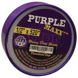DIXON TTPM100-700 PTFE Tape, Purple, 700 Inch Length, 1 Inch Size, -450 To 500 Deg. F | BX7WQE
