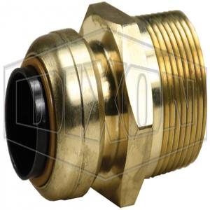 DIXON U116 Male Connector, 1/2 Inch Size, Forged Brass | BX7WRX