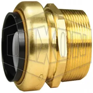 DIXON U140 Male Connector, 1 Inch Size, Forged Brass | BX7WTB