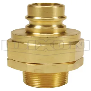 DIXON V6M6-B Male Plug, Snap-Tite H/IH Interchange, Valved | BX7XBL