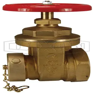 DIXON WDGV3025F Forged Gate Valve, Non-Rising Stem Wedge Disc, 3 FNPT Inlet, 2-1/2 MNST Outlet | BX7XJG