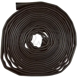 DIXON WDH60BK50UC Nitrile Washdown Hose, 6-3/8 Inch Bowl Size, Black, Uncoupled, 6 Inch Hose Size | BX7XNF