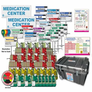 DMS DMS-05863D Pod Kit 63 Dynamic Vests, 40 In Length, 26 In Width, 30 In Height | CH6NYE 782KJ8