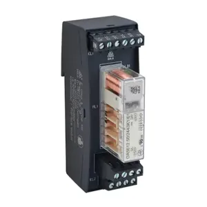 DOLD HL3096N-50-900-24 Force Guided Relay, 35mm Din Rail Mount, Finger-Safe, 24 VDC Coil Voltage, 2 N.O | CV7XQK