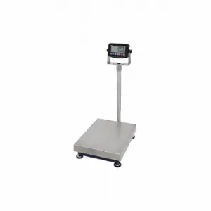 DORAN 1200-MSP2250 Bench Scale, 250 lb Wt Capacity, 23 5/8 Inch Weighing Surface Dp | CP3TXP 55NC27