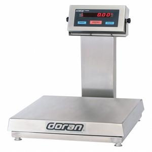 DORAN 71000XL/2424-C20 Bench Scale, 1000 Lbs. Weight Capacity, Platform Bench, Led Scale Display | CH6LBH 401Z95