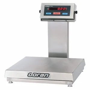 DORAN 7250XL/18-C20 Bench Scale, 250 lb Wt Capacity, 18 Inch Weighing Surface Dp | CP3TXN 401Z91