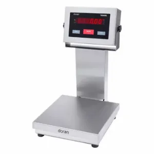 DORAN 7250XL/18-C20 Bench Scale, 250 lb Wt Capacity, 18 Inch Weighing Surface Dp | CP3TXN 401Z91