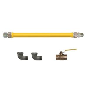 WATTS CAN16125NPKIT 48 Stationary Gas Connector Kit, 1 1/4 Inch Inner Dia., 48 Inch Length, SS | BR2NMX 0243057