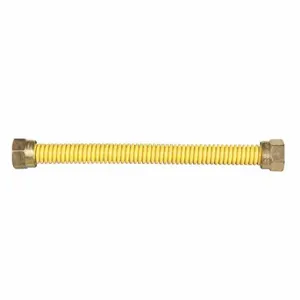 DORMONT 19C-9999-22FP Gas Connector, 1/2 Inch Hose Inside Dia, 22 Inch Hose Length, 150000 BTU Capacity | CP3TYP 56HH30