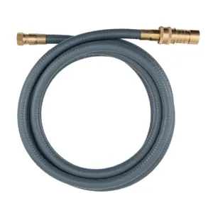 DORMONT 30D-12QD Portable Outdoor Gas Connector, 1/2 Inch Inner Dia., 12 Feet Length | BT3TJL 0241669