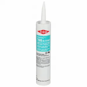 DOW CORNING 3268284 Gasket Sealant, 706, 10.14 fl oz, Cartridge, Red, High-Temp Resistant | CP3UCM 53DA91