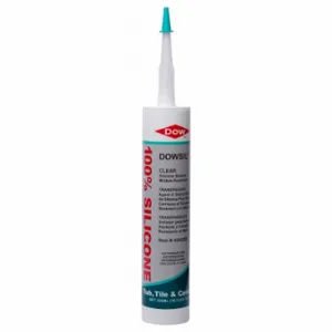 DOW CORNING 4045036 Silicone Sealant, Tub/Tile/Ceramic, Clear, 10 Oz, Cartridge | CP3UCA 53DD15