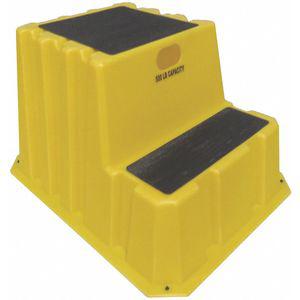 DIVERSIFIED PLASTICS NST-2-14 Step Stand, 20-1/2 Inch Overall Height, 500 Lbs. Load Capacity | CD3XDJ 403U23