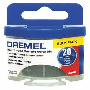 DREMEL 426B Reinforced Cut-off Wheels PK20 | AH9UPT 44J150