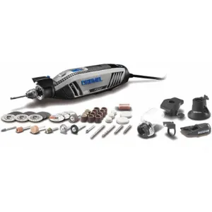 DREMEL 4300-5/40 Rotary Tool Kit, 120V, 9 Inch Length | CD2YVV 52YP65