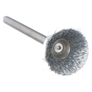 DREMEL 442-02 Rotary Tool Brush, 1/2 Inch Brush Dia, Cup, Straight, Mounted, 15000 Rpm Max. Speed | CV4JFE 45AF67