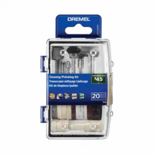 DREMEL 726-01 Rotary Tool Accessory Kit, Accessory Micro Kit, 20 PK, Case Included | CP3UGJ 794A80