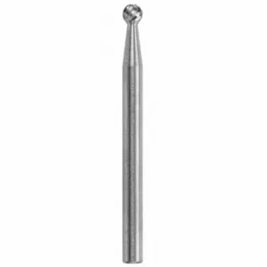 DREMEL 9905 Carving Bit, Tungsten Carbide, Ball, 1/8 Inch Head Width/Length, 1/8 Inch Shank Dia | CP3UHR 41HR14