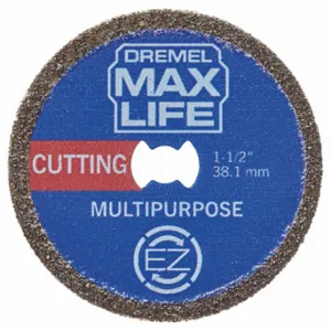 DREMEL EZ545HP Cutting Wheels For Rotary Tools, 1 1/2 Inch Wheel Dia, 1 3/32 Inch Wheel Thick | CP3UJV 794A79