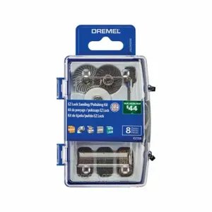 DREMEL EZ726-01 Rotary Tool Accessory Kit, Rotary Accessories Kit, 8 PK, Case Included | CP3UGP 794A87