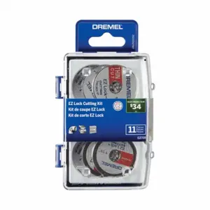 DREMEL EZ728-01 Rotary Tool Accessory Kit, Cutting Rotary Accessories Micro Kit, 11 PK, Case Included | CP3UGL 794A89