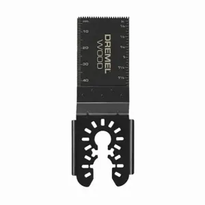 DREMEL MM480U Oscillating Tool Blades, 1 1/4 Inch Blade Width, 3 Inch Blade Length, Starlock Connection | CP3UKX 794A97