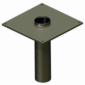 DREMEL OZSOC1 Mounting Base, 1200 lb Capacity, Steel, Gray Color, Steel Material | CH6TET 49P539