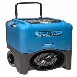 DRI-EAZ LGR 7000XLi Industrial Dehumidifier, Low Grain Refrigerant, 325 Cfm Max. Air Flow | CH6PZH 60YP53