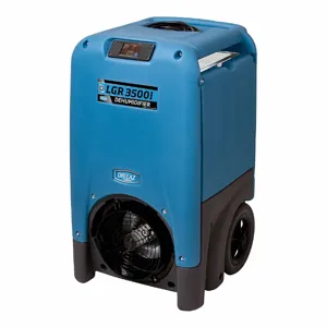 DRI-EAZ LGR3500i Industrial Dehumidifier, Low Grain Refrigerant, 400 Cfm Max. Air Flow | CH6PZJ 60YP54