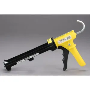 Dripless ETS1200 Hex Rod Cradle Caulking Gun, 10 Oz., 10:1 Thrust Ratio, Seal Punch | CJ6CUD